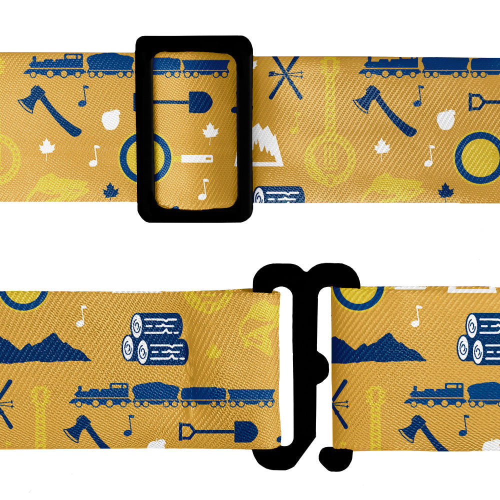 West Virginia State Heritage Bow Tie - Bow Tie Hardware - Knotty Tie Co.