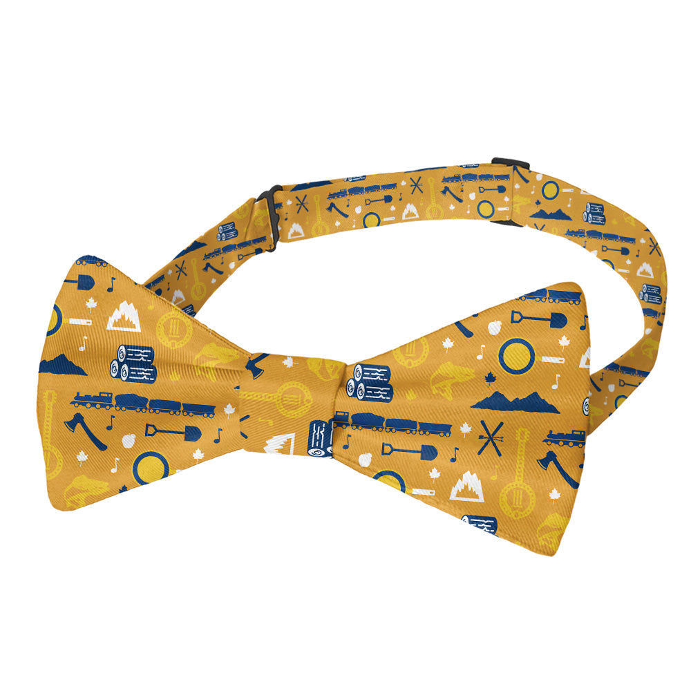 West Virginia State Heritage Bow Tie - Pre-Tied Bow Tie - Knotty Tie Co.