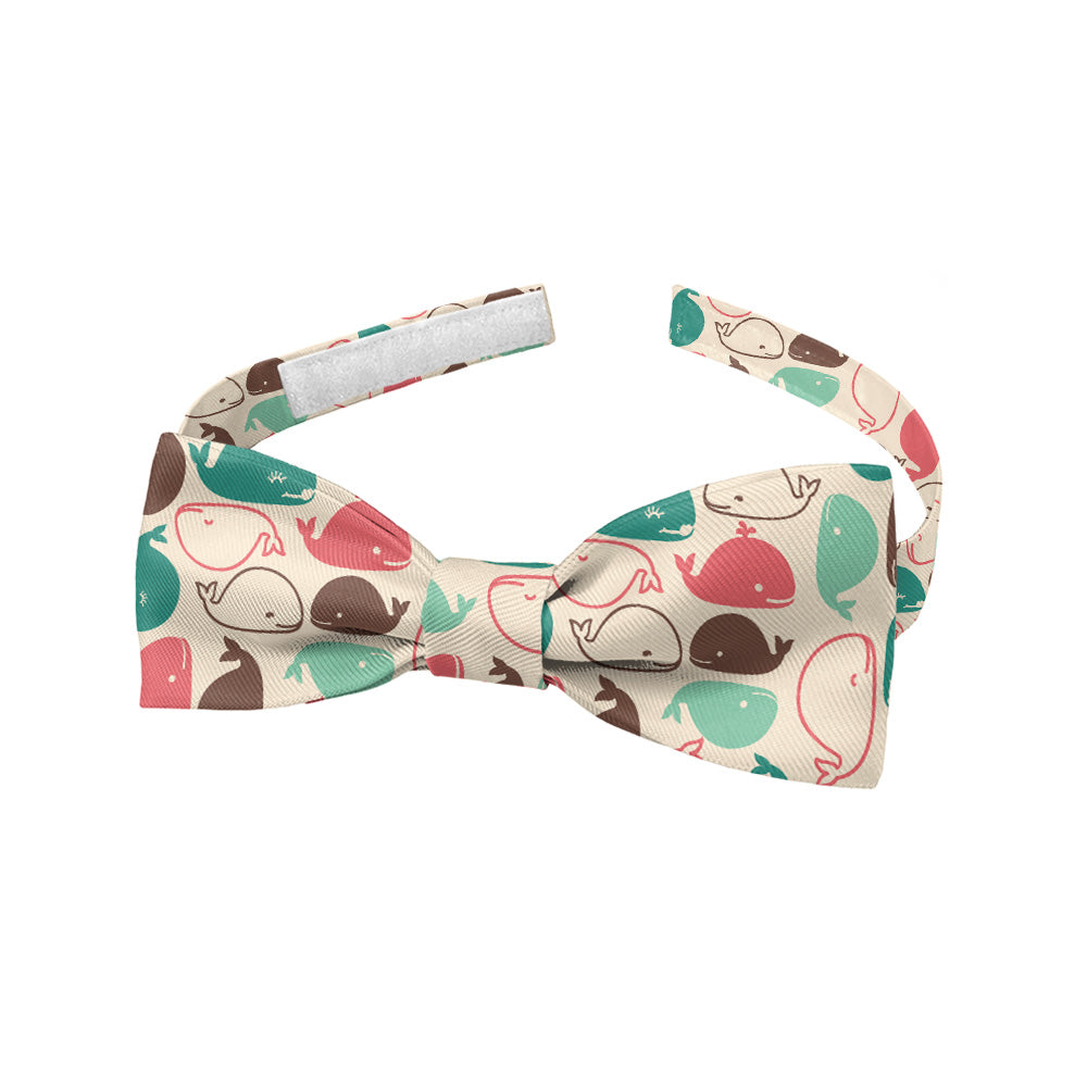 Whales Bow Tie - Baby Bow Tie - Knotty Tie Co.
