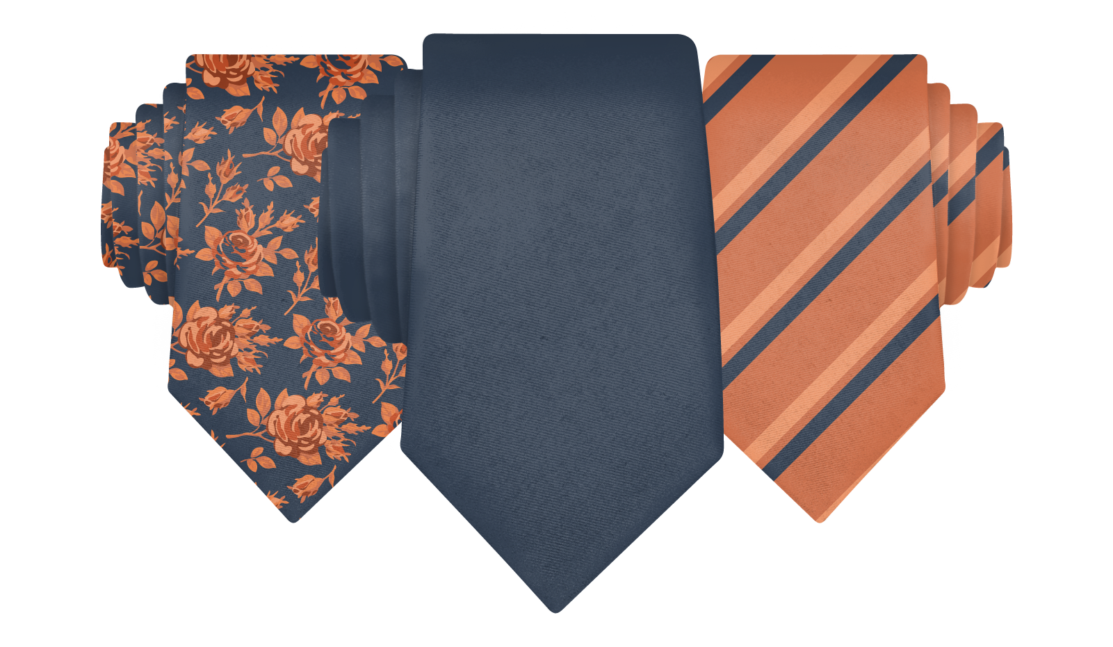 Customizable ties with design your own colors