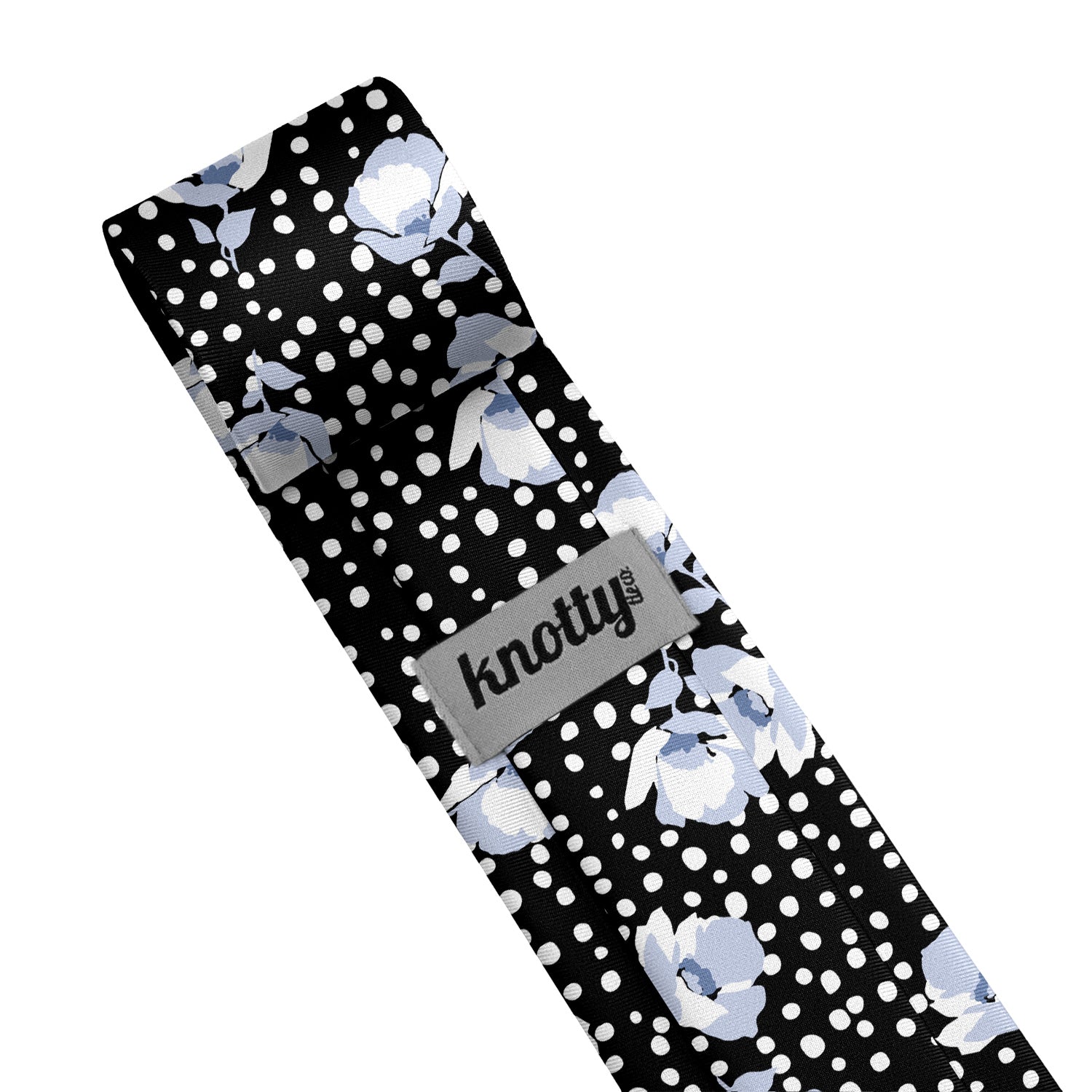 Whitman Floral Necktie - Tag - Knotty Tie Co.