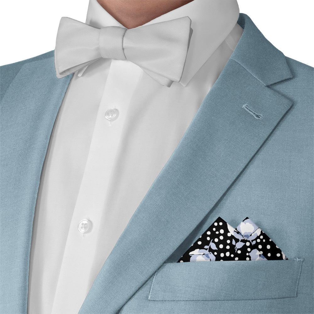 Whitman Floral Pocket Square - Matching Bow Tie - Knotty Tie Co.