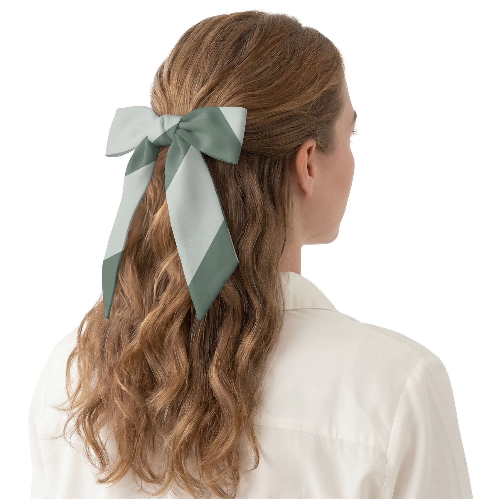 Wide Stripe Hair Scarf - Hair Scarf - Knotty Tie Co.