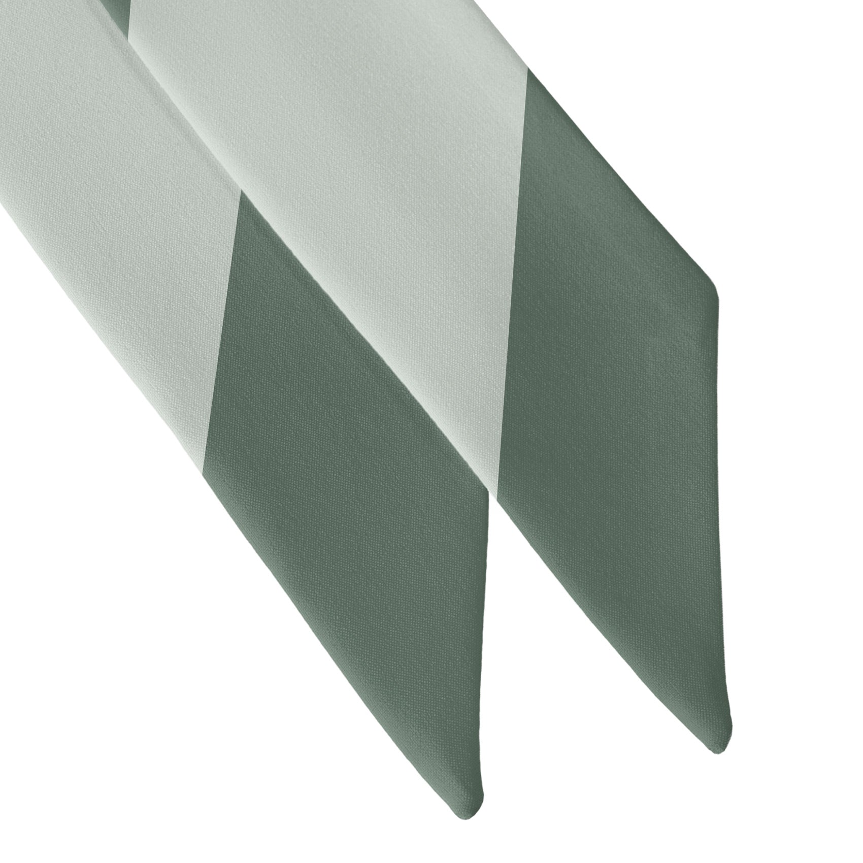 Wide Stripe Hair Scarf - Scarf Tapered Ends - Knotty Tie Co.