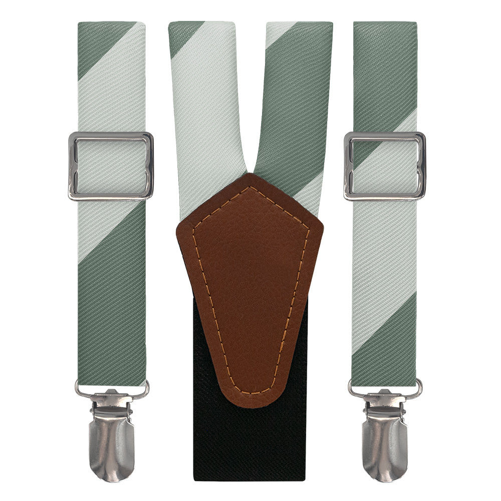 Wide Stripe Suspenders - Main View - Knotty Tie Co.