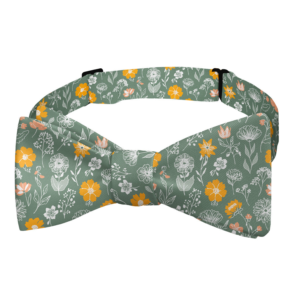 Wildflower Meadow Bow Tie - Self Tie Bow Tie - Knotty Tie Co.