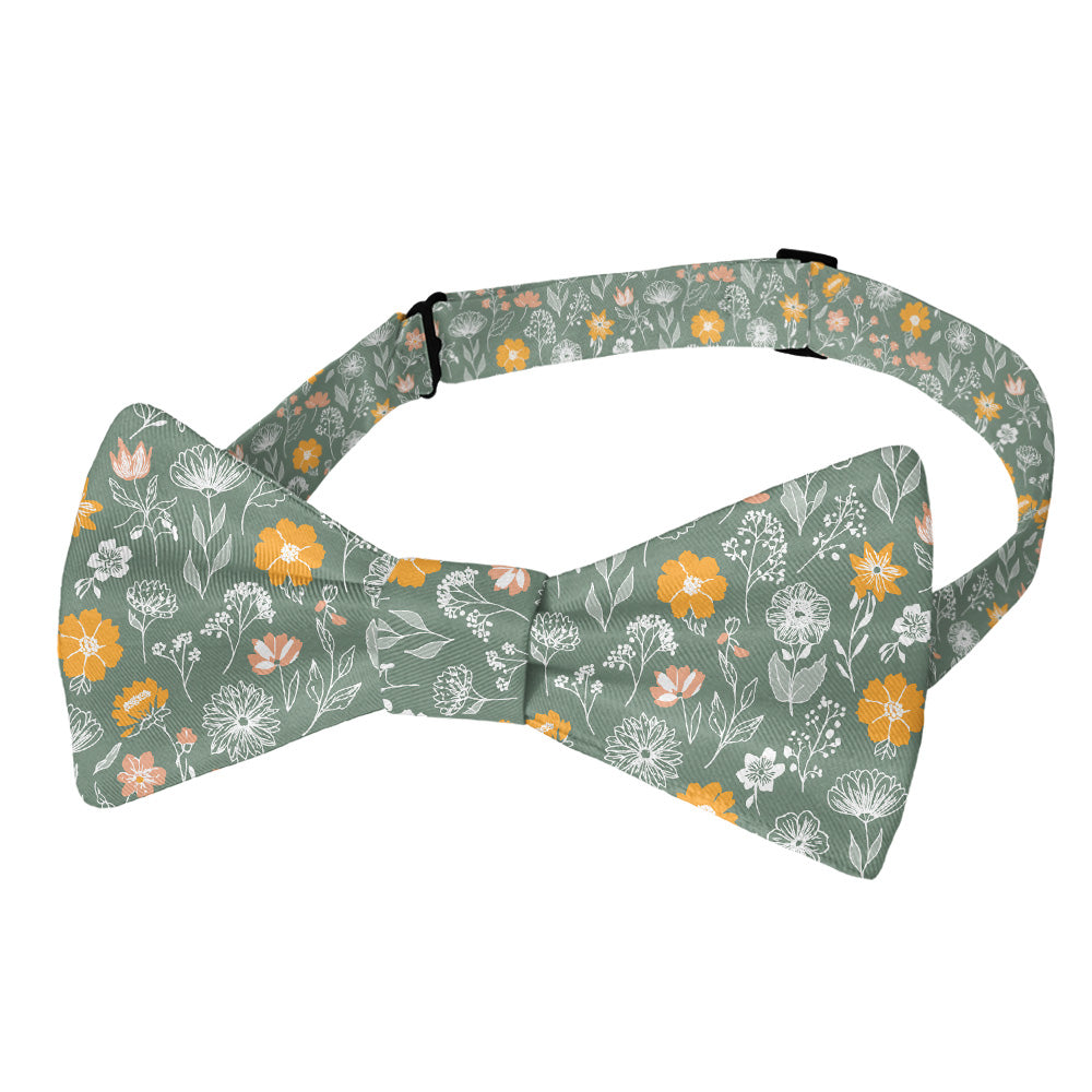 Wildflower Meadow Bow Tie - Pre-Tied Bow Tie - Knotty Tie Co.