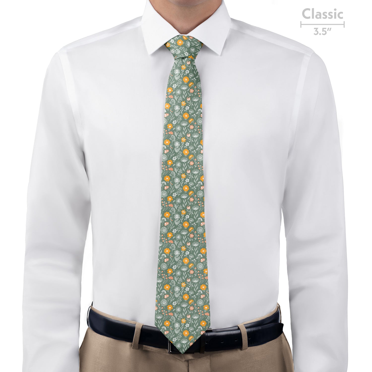 Wildflower Meadow Necktie - Classic  - Knotty Tie Co.