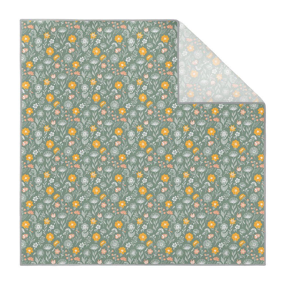 Wildflower Meadow Pocket Square - Printed - Knotty Tie Co.