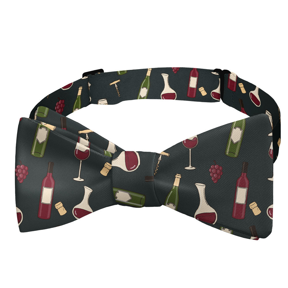 Wine Bow Tie - Self Tie Bow Tie - Knotty Tie Co.