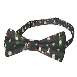 Wine Bow Tie - Pre-Tied Bow Tie - Knotty Tie Co.