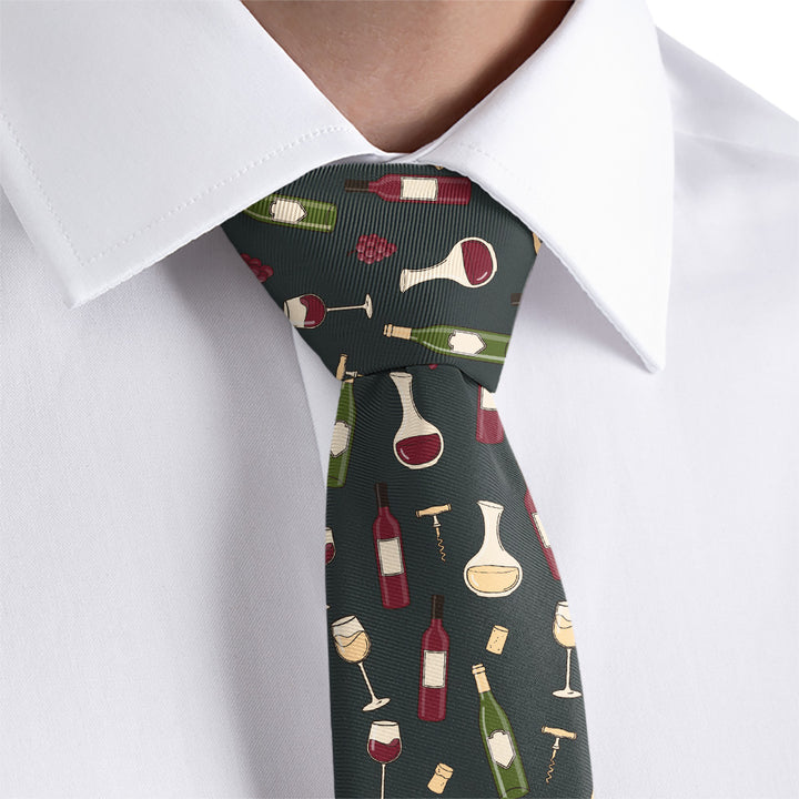 Wine Necktie - Dress Shirt - Knotty Tie Co.