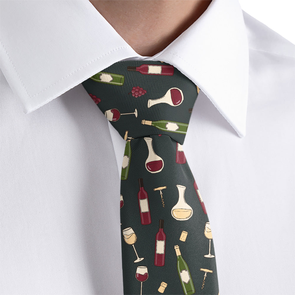 Wine Necktie - Dress Shirt - Knotty Tie Co.