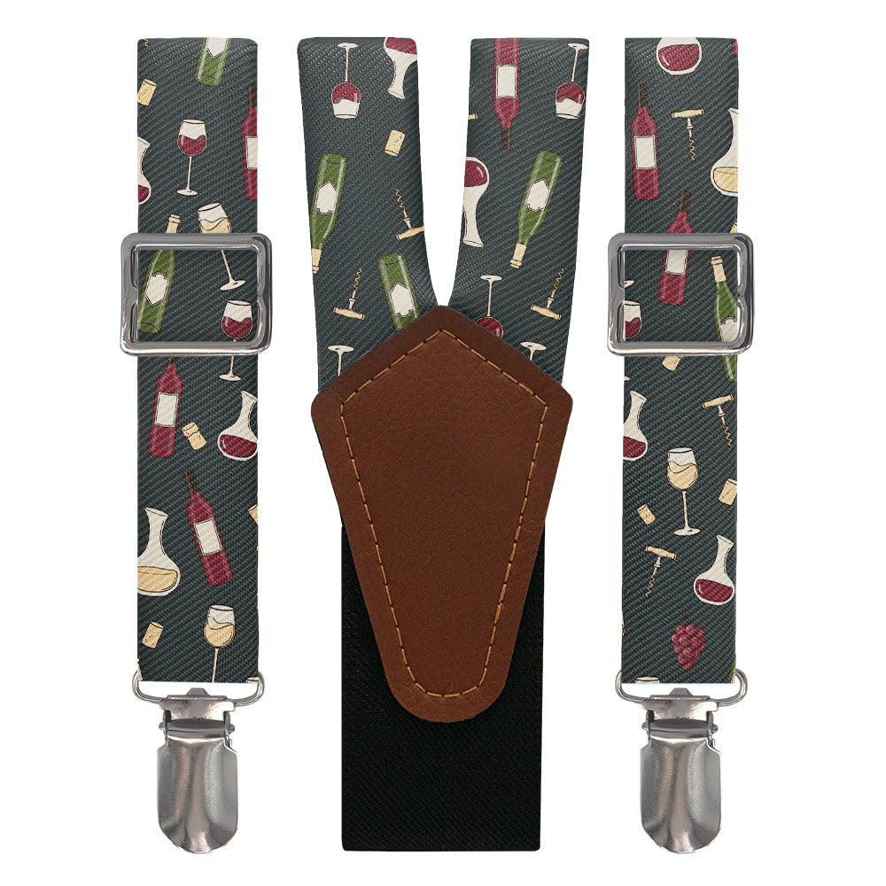 Wine Suspenders - Main View - Knotty Tie Co.