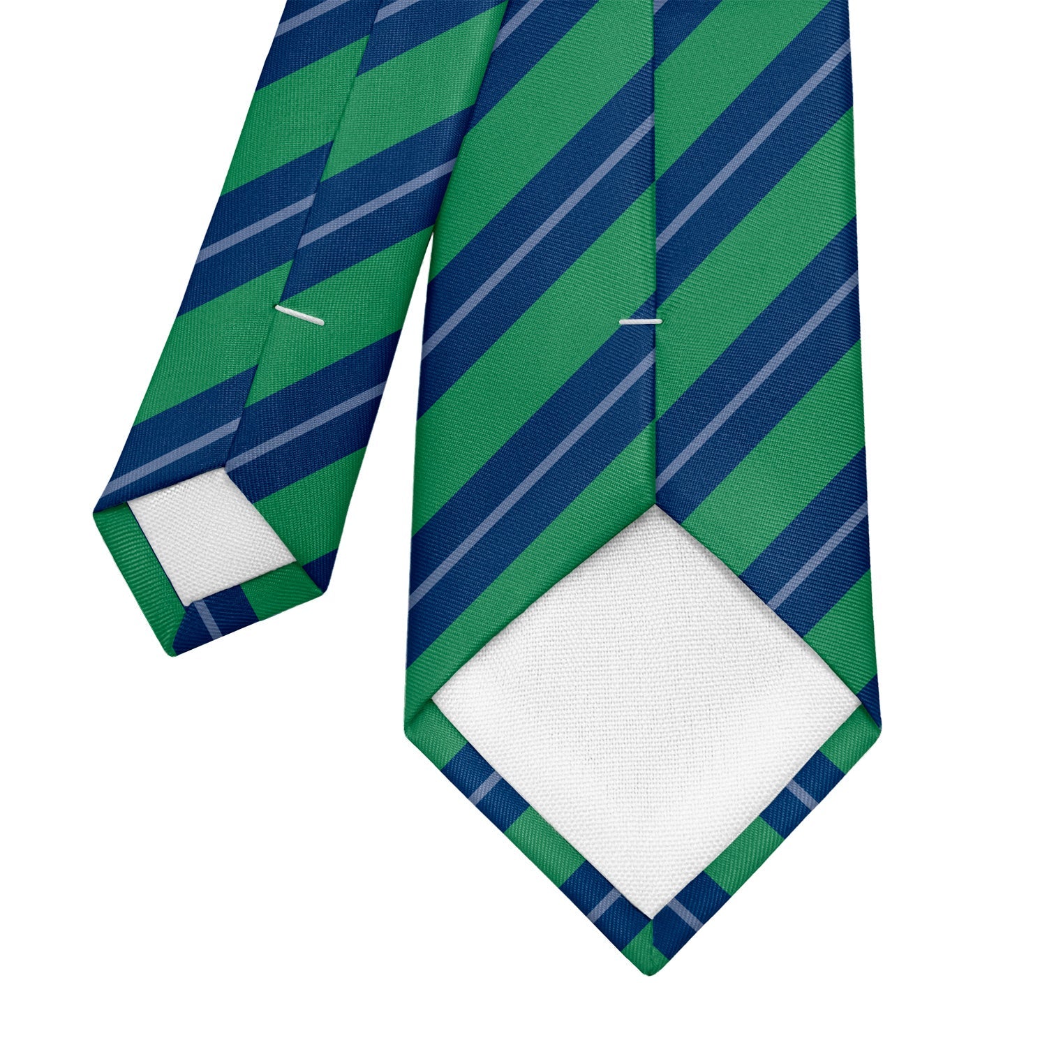 Winthorpe Stripe Necktie - Tipping - Knotty Tie Co.
