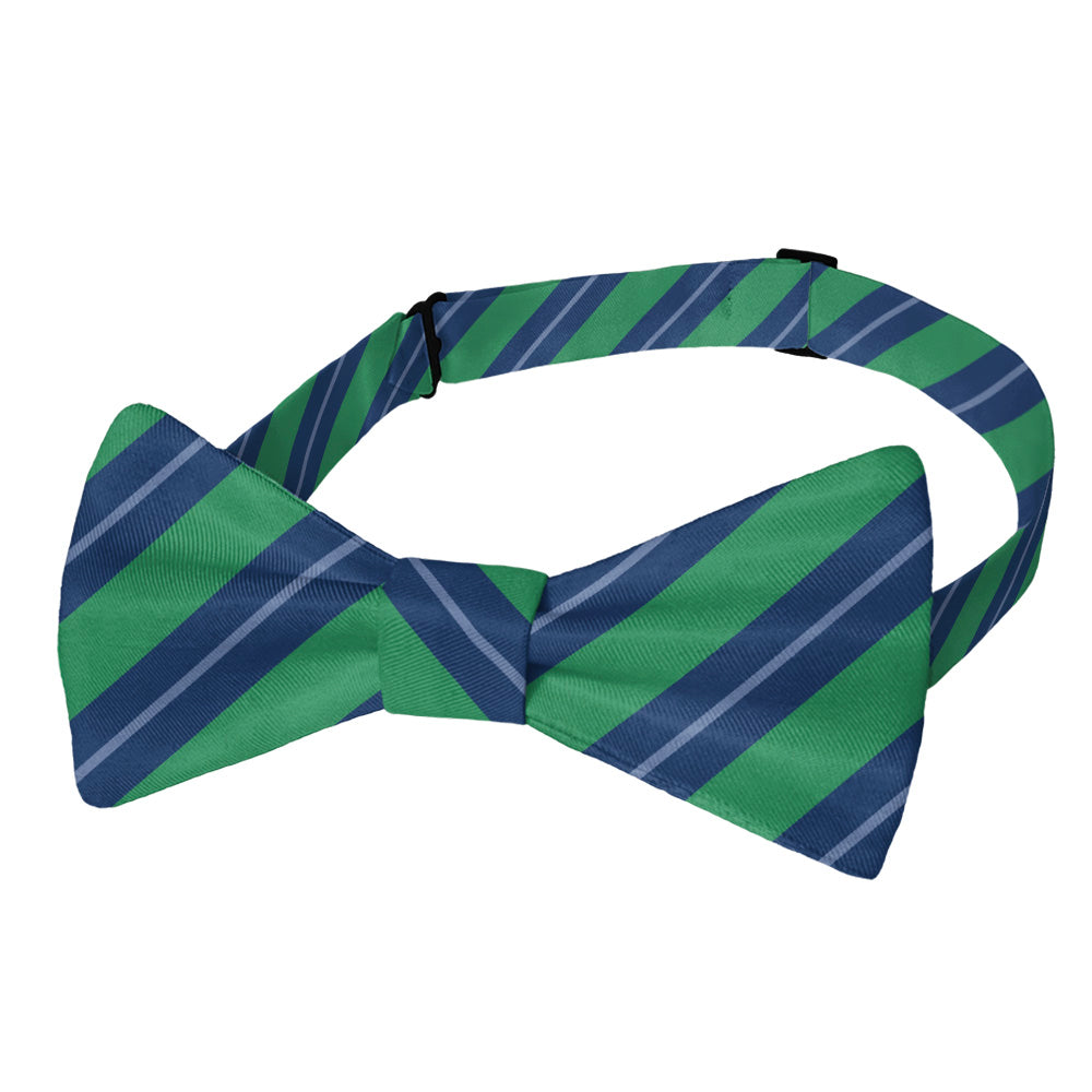 Winthorpe Stripe Bow Tie - Adult Pre-Tied 12-22" -  - Knotty Tie Co.