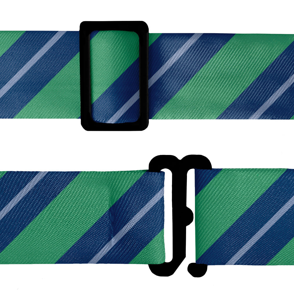 Winthorpe Stripe Bow Tie -  -  - Knotty Tie Co.