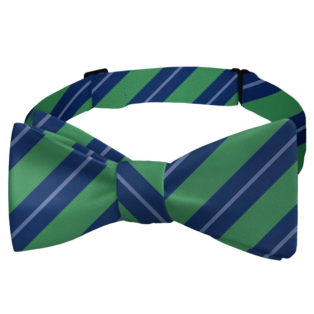Winthorpe Stripe Bow Tie - Self Tie Bow Tie - Knotty Tie Co.