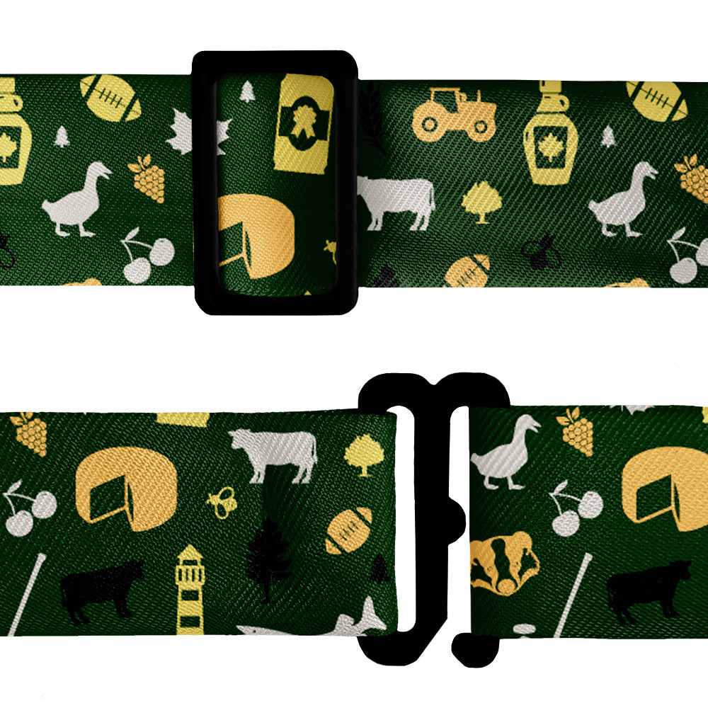 Wisconsin State Heritage Bow Tie - Bow Tie Hardware - Knotty Tie Co.