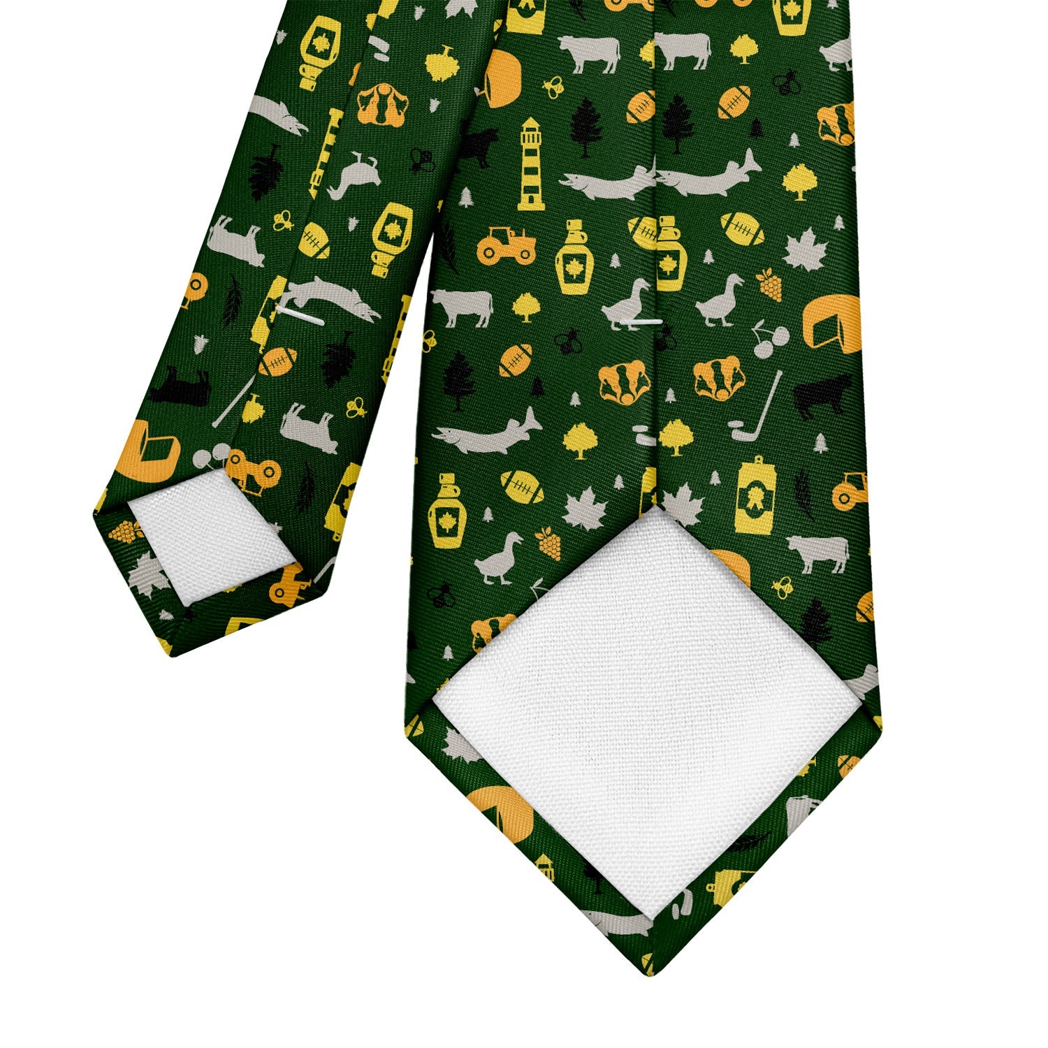 Wisconsin State Heritage Necktie - Tipping - Knotty Tie Co.