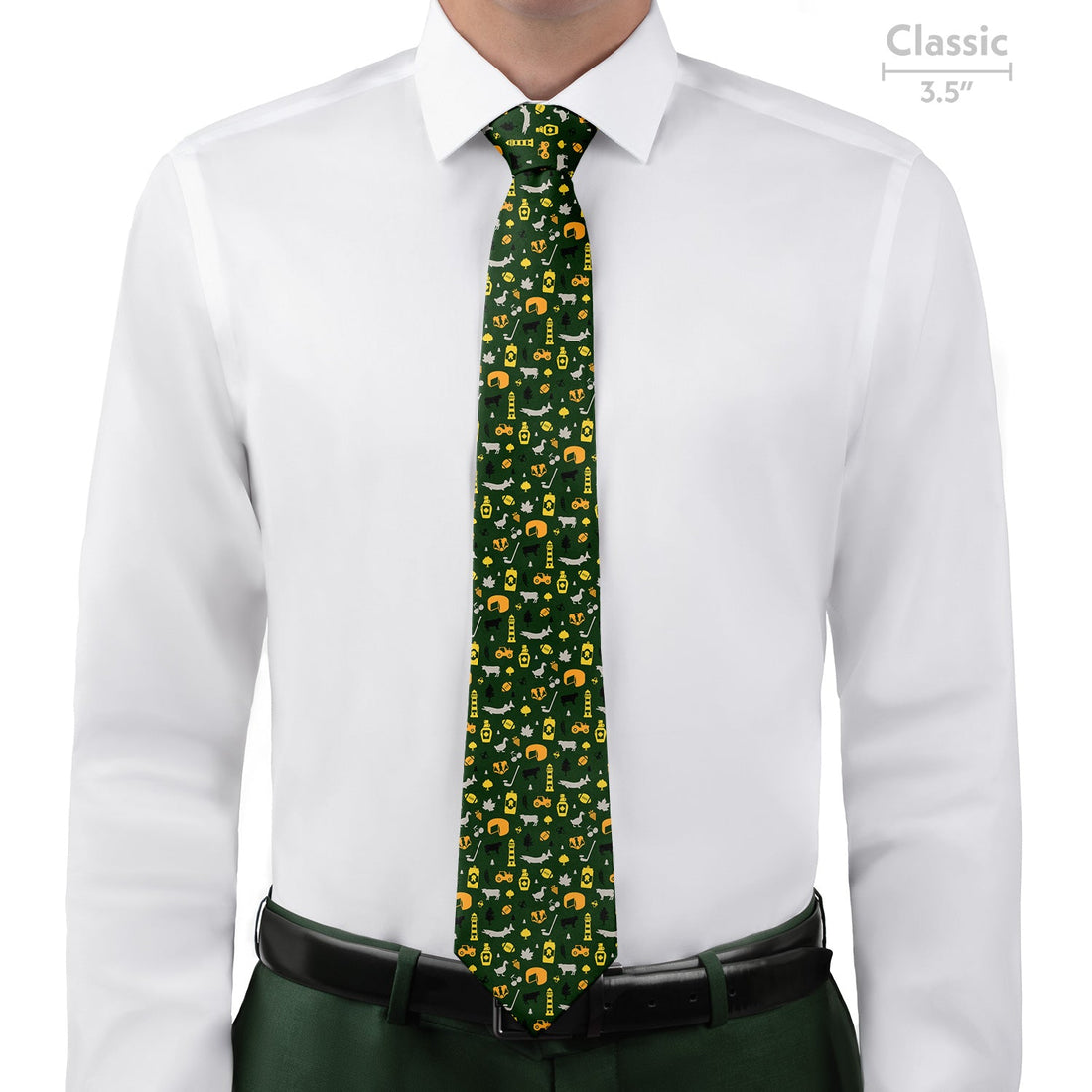 Wisconsin State Heritage Necktie - Classic - Knotty Tie Co.