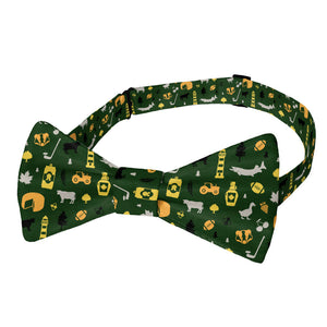 Wisconsin State Heritage Bow Tie - Adult Pre-Tied 12-22" -  - Knotty Tie Co.