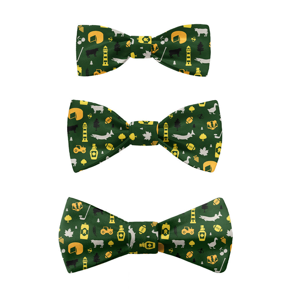 Wisconsin State Heritage Bow Tie -  -  - Knotty Tie Co.