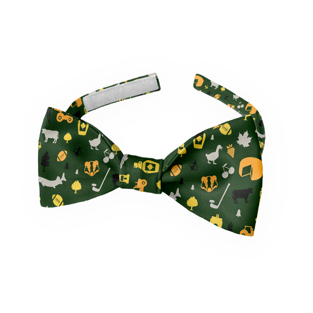 Wisconsin State Heritage Bow Tie - Kids Bow TIe - Knotty Tie Co.