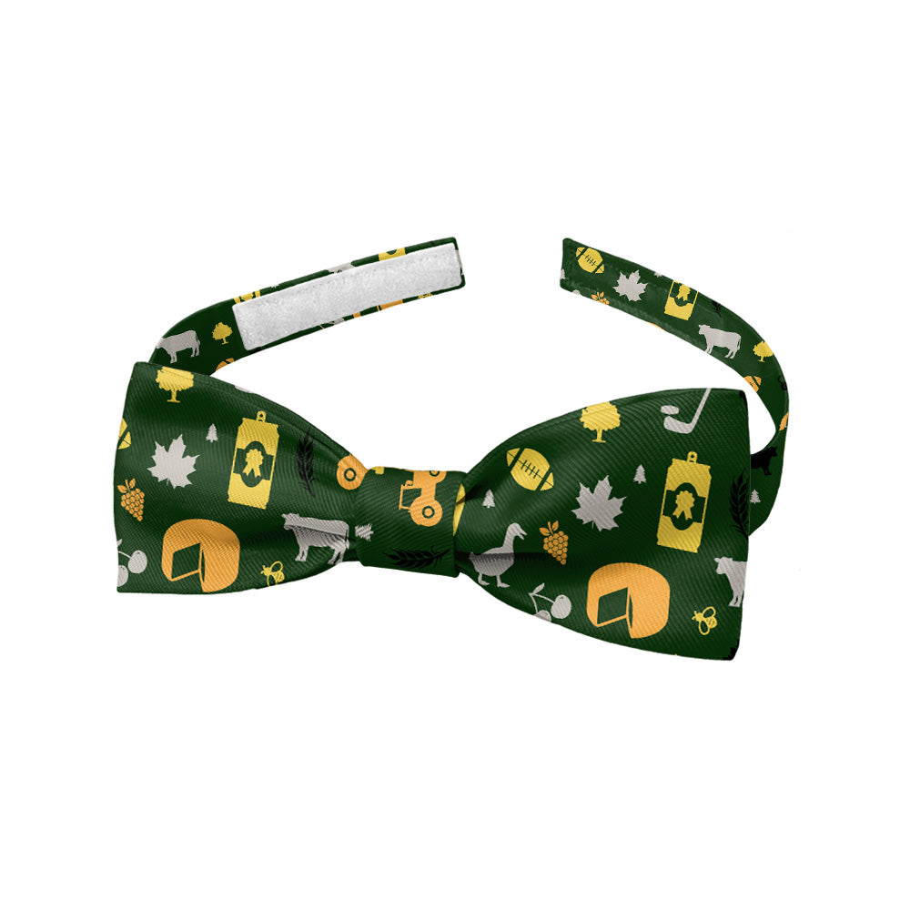Wisconsin State Heritage Bow Tie - Baby Bow Tie - Knotty Tie Co.
