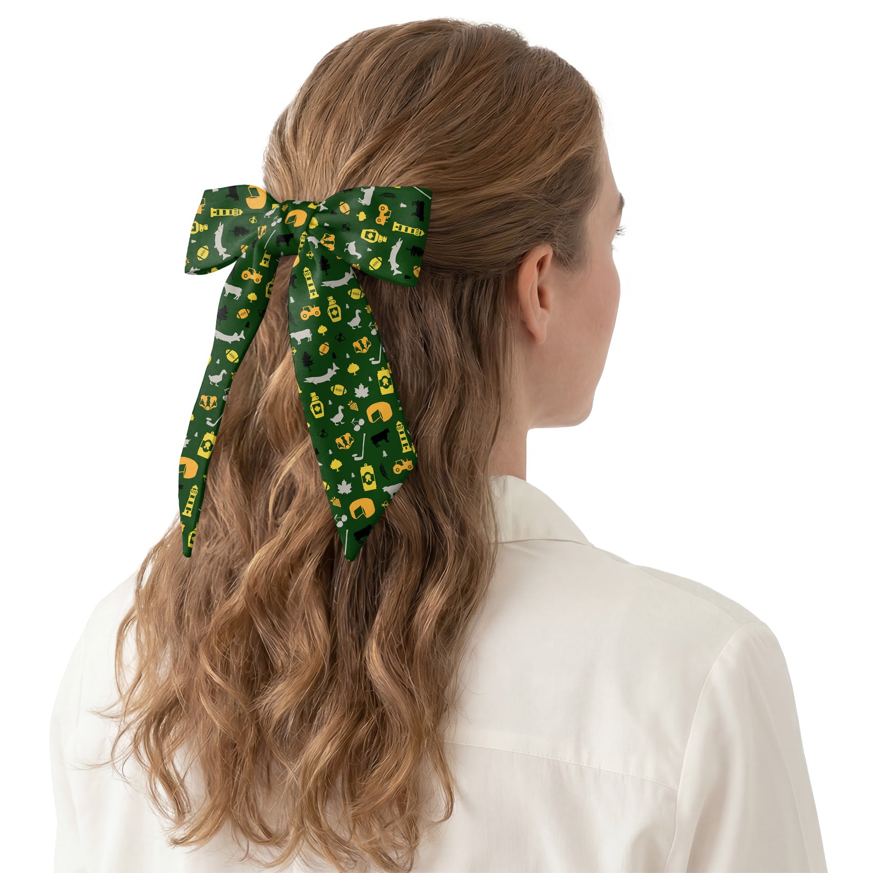Wisconsin State Heritage Hair Scarf - Hair Scarf - Knotty Tie Co.