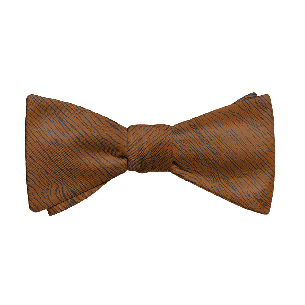 Woodgrain Bow Tie - Adult Standard Self-Tie 14-18" -  - Knotty Tie Co.