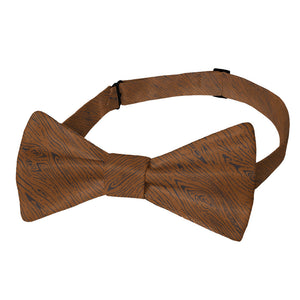 Woodgrain Bow Tie - Adult Pre-Tied 12-22" -  - Knotty Tie Co.