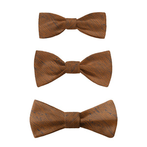 Woodgrain Bow Tie -  -  - Knotty Tie Co.