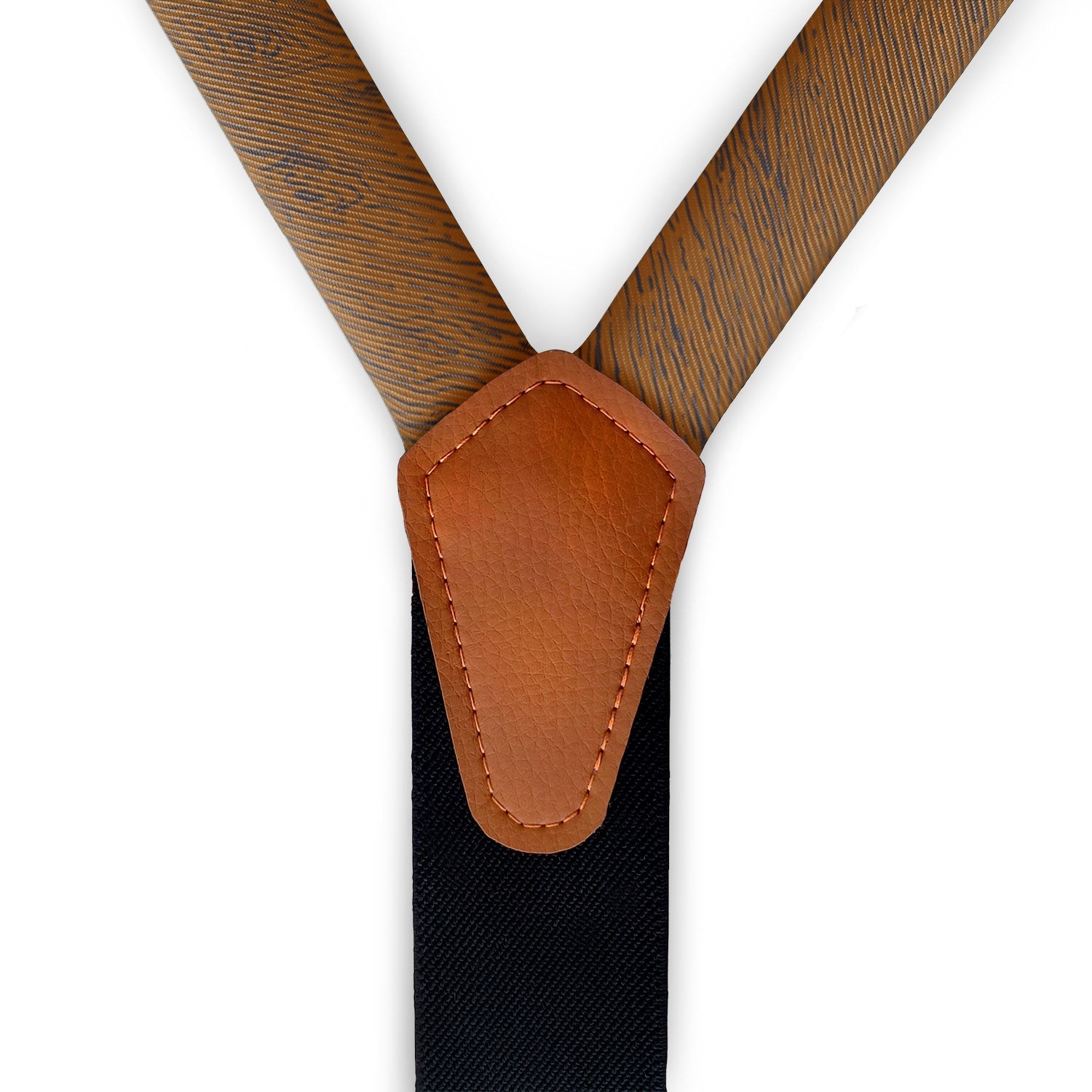 Woodgrain Suspenders -  -  - Knotty Tie Co.