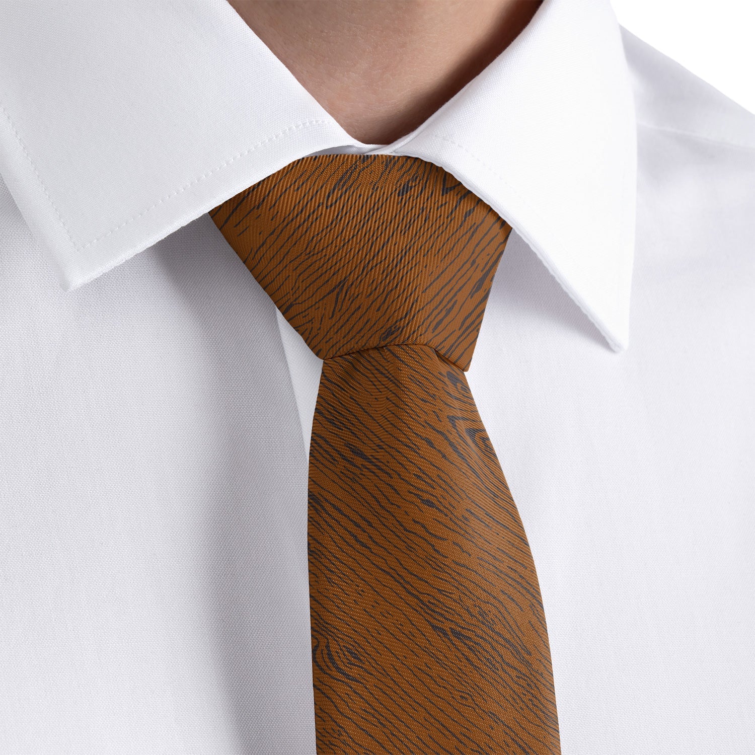Woodgrain Necktie - Dress Shirt - Knotty Tie Co.