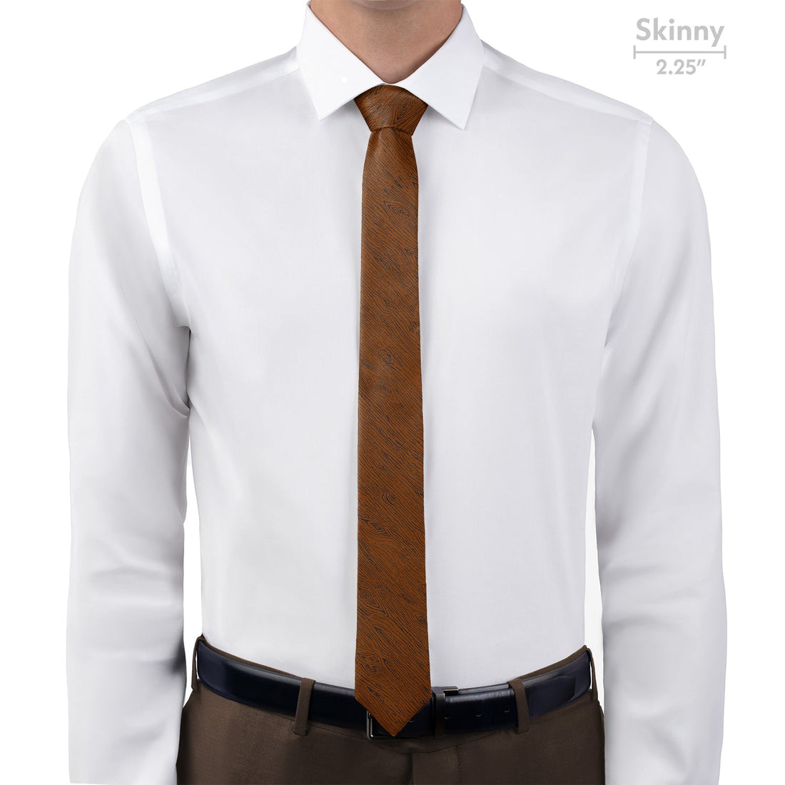 Woodgrain Necktie - Skinny - Knotty Tie Co.