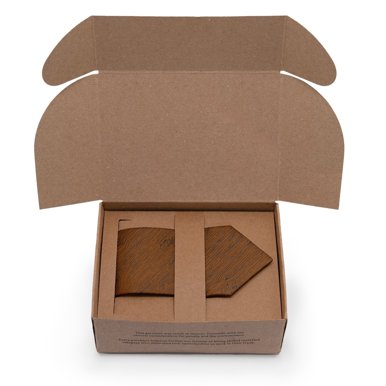 Woodgrain Necktie - Packaging - Knotty Tie Co.