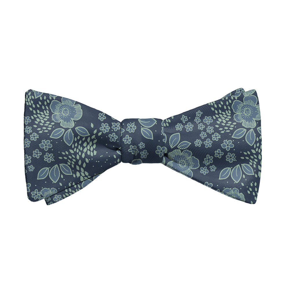 Woodland Floral Bow Tie - Adult Standard Self-Tie 14-18" -  - Knotty Tie Co.