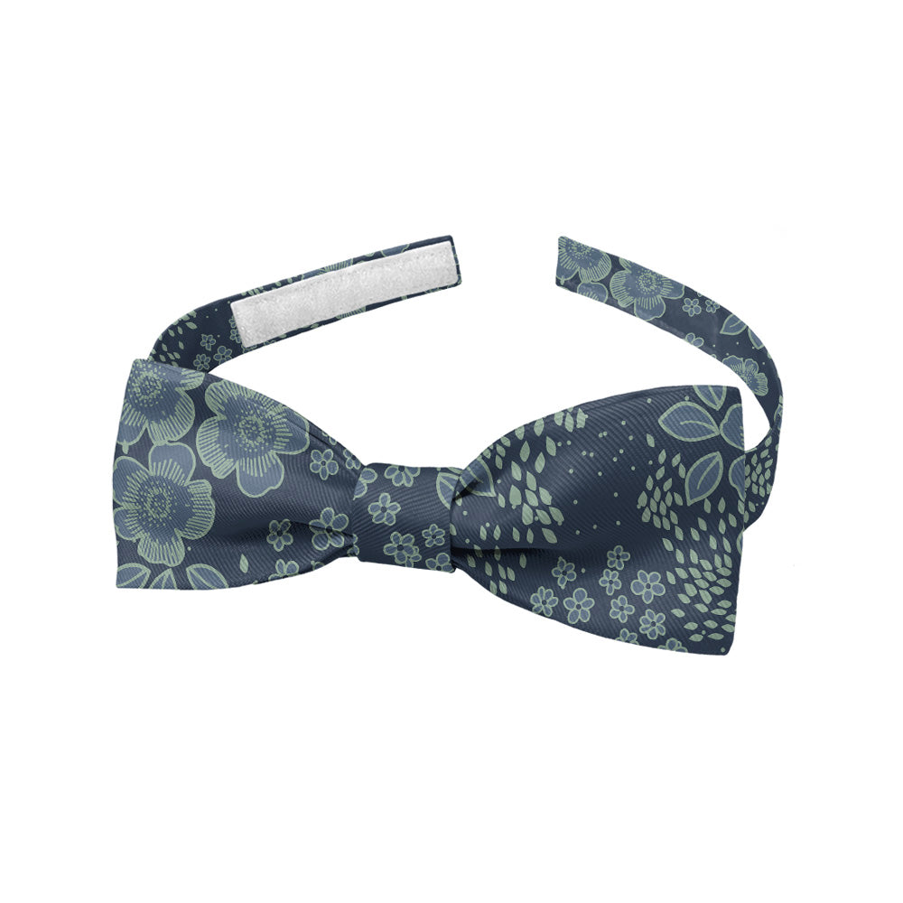 Woodland Floral Bow Tie - Baby Pre-Tied 9.5-12.5" -  - Knotty Tie Co.