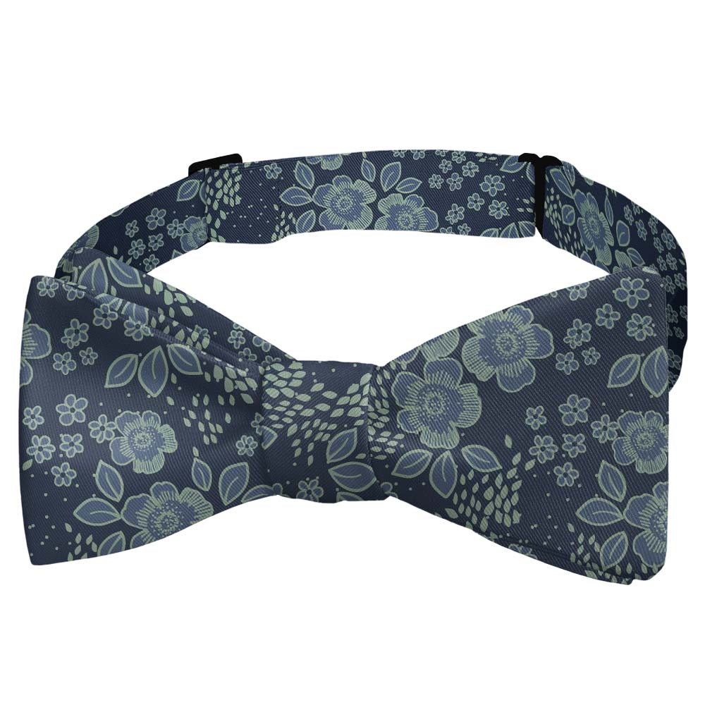 Woodland Floral Bow Tie - Self Tie Bow Tie - Knotty Tie Co.