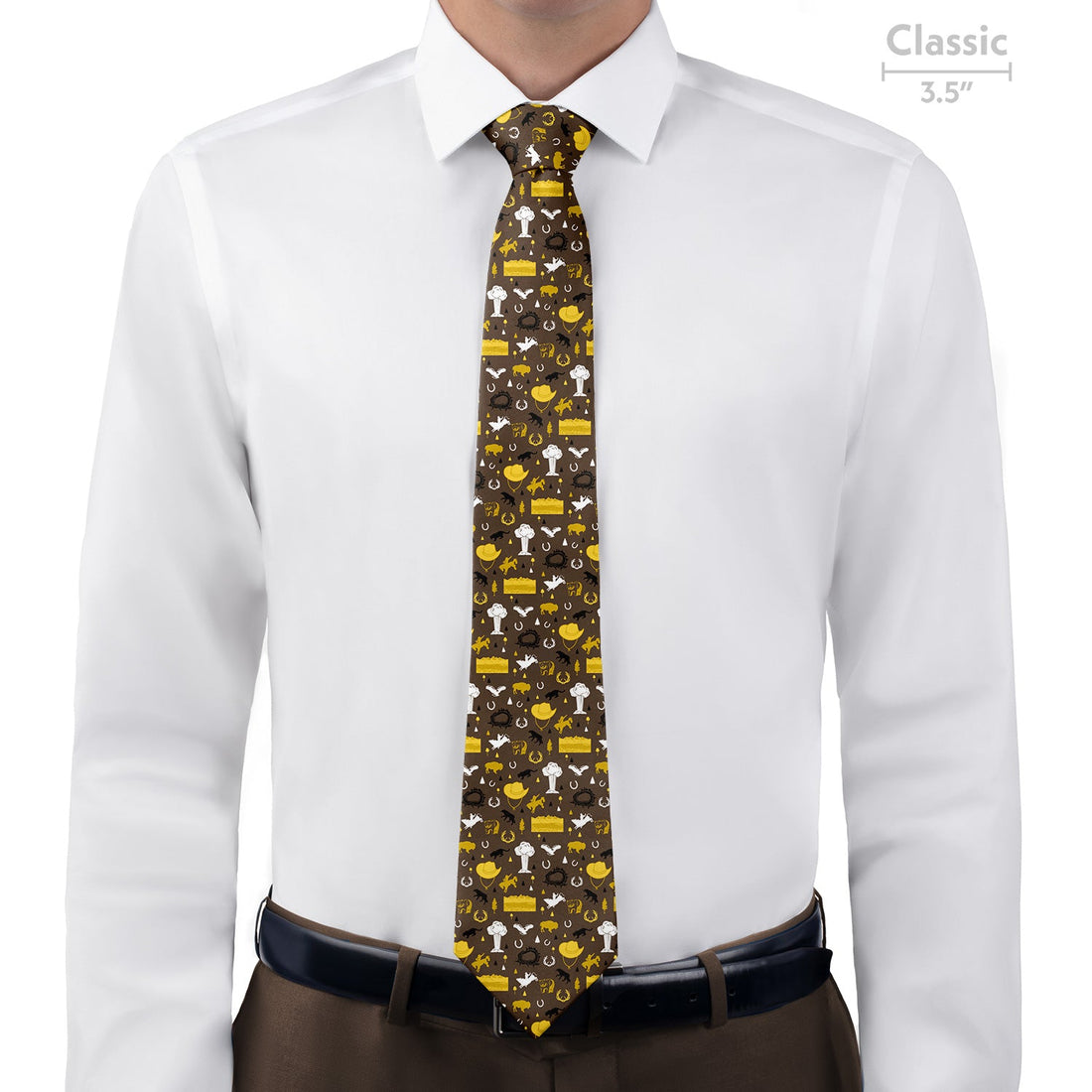 Wyoming State Heritage Necktie - Classic - Knotty Tie Co.