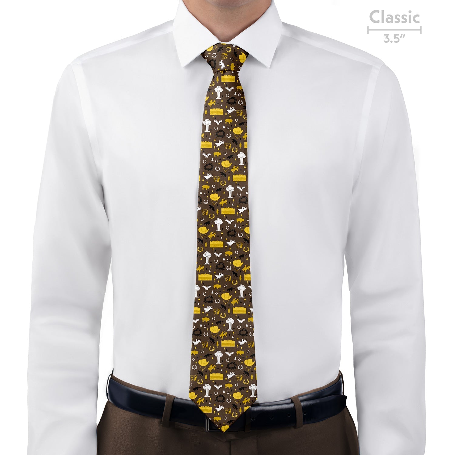 Wyoming State Heritage Necktie - Classic - Knotty Tie Co.