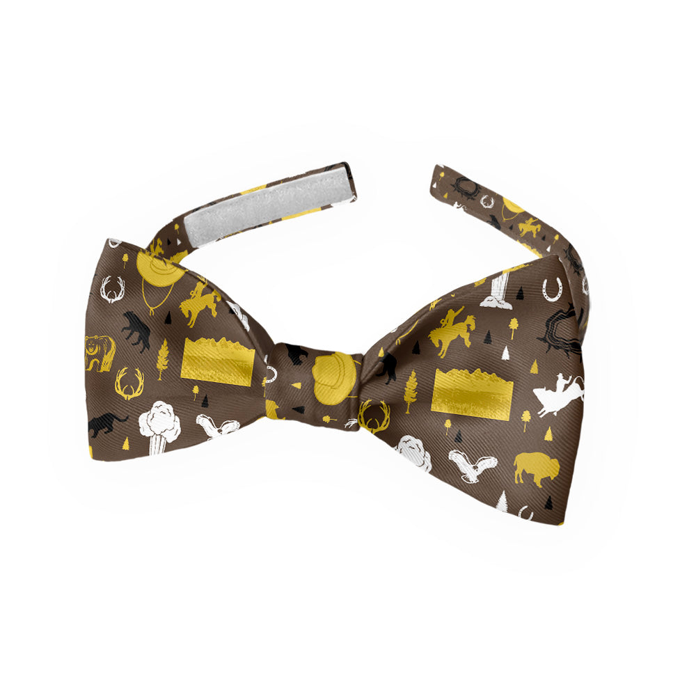 Wyoming State Heritage Bow Tie - Kids Pre-Tied 9.5-12.5" -  - Knotty Tie Co.