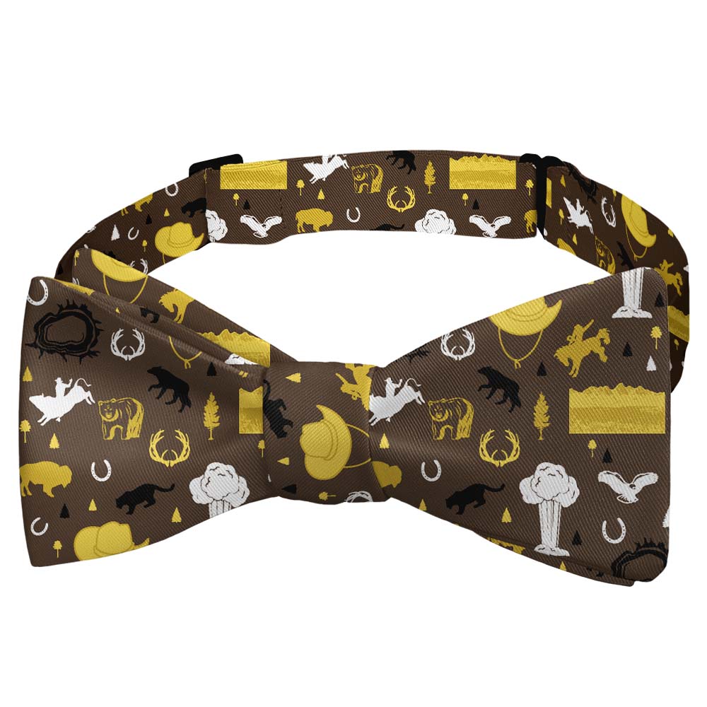 Wyoming State Heritage Bow Tie - Self Tie Bow Tie - Knotty Tie Co.