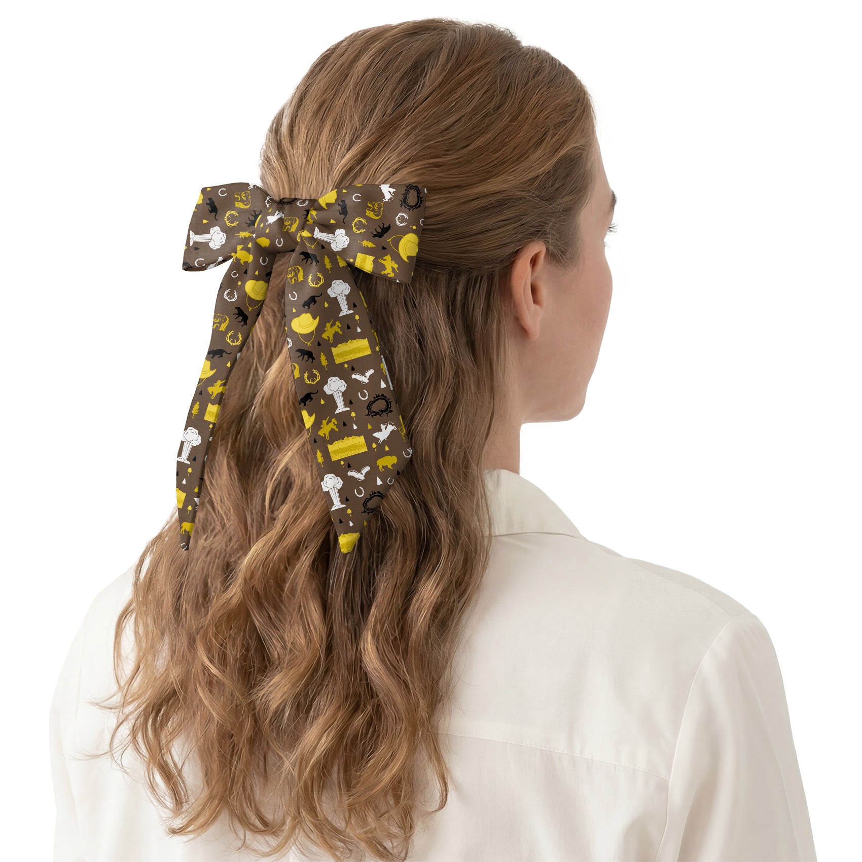 Wyoming State Heritage Hair Scarf - Hair Scarf - Knotty Tie Co.