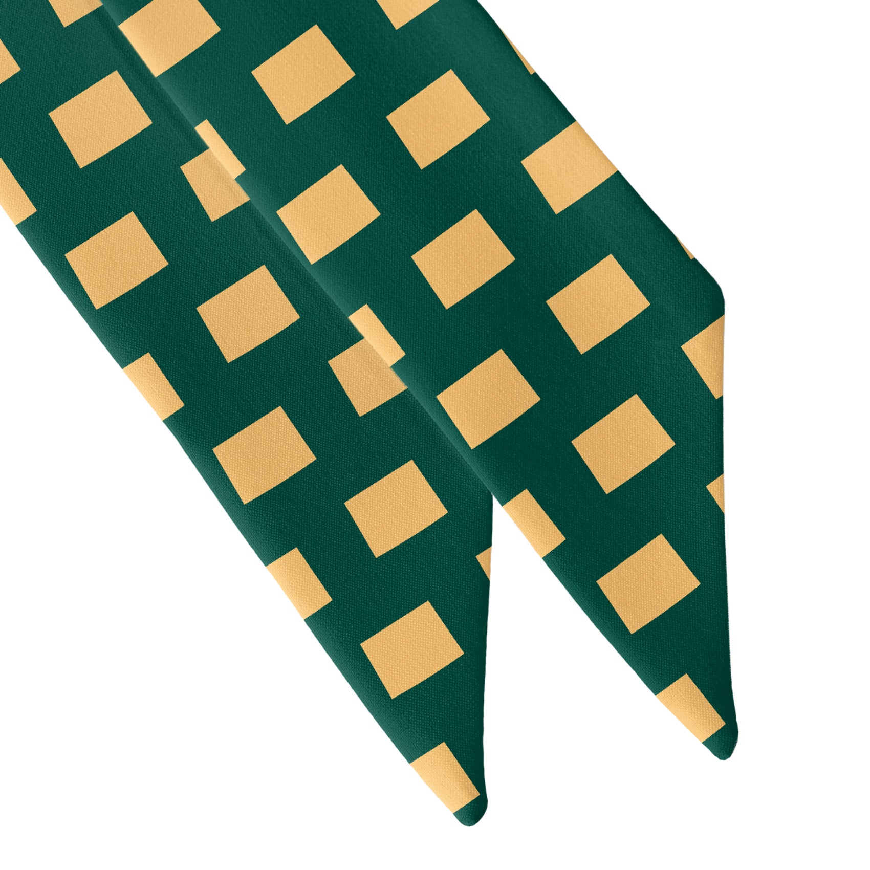 Wyoming State Outline Hair Scarf - Scarf Tapered Ends - Knotty Tie Co.