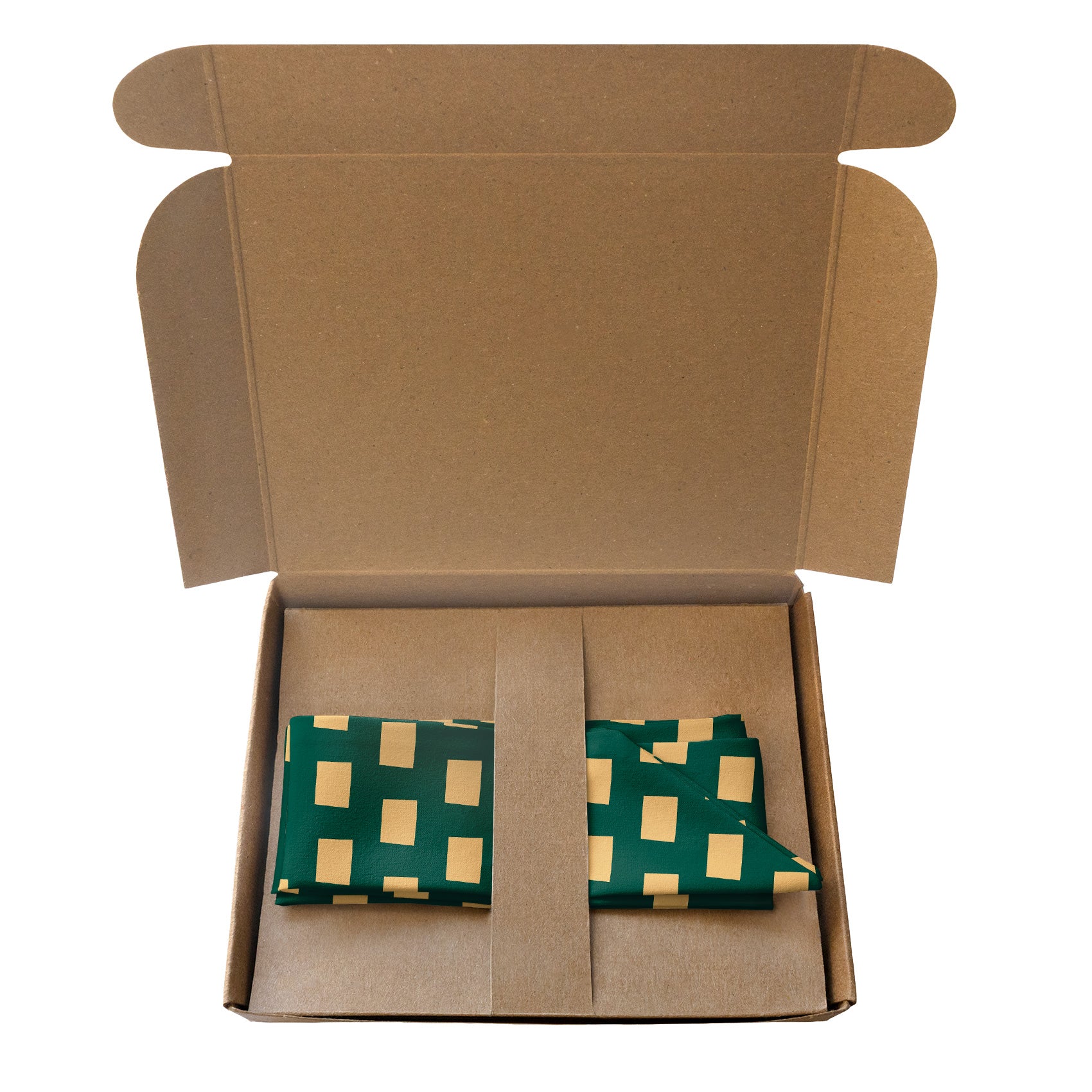 Wyoming State Outline Hair Scarf - Packaging - Knotty Tie Co.