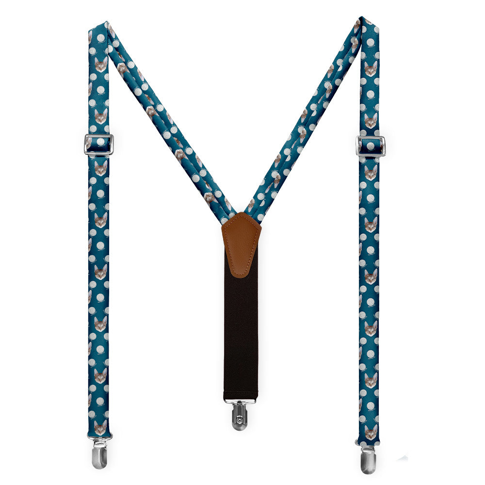 Yarn Photo Suspenders - Full Front View - Knotty Tie Co.