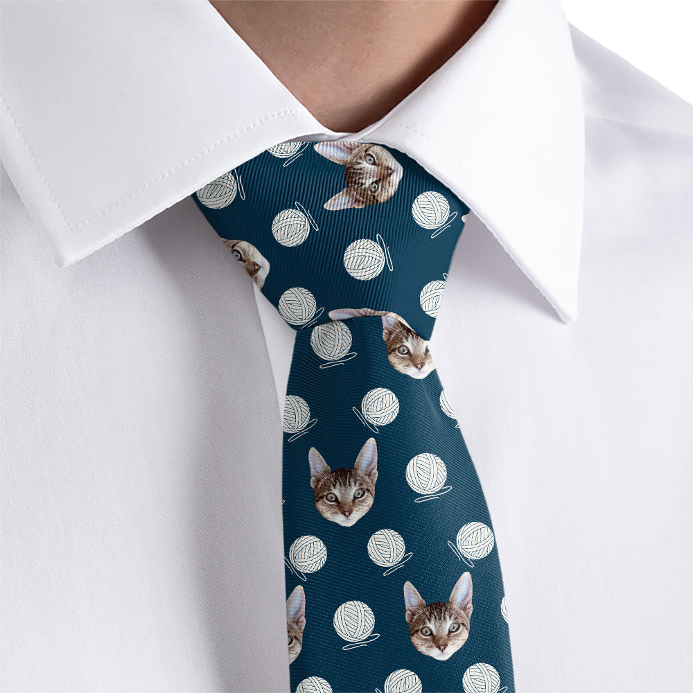 Yarn Photo Tie - Dress Shirt - Knotty Tie Co.