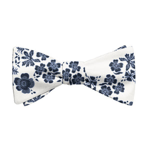 Zak Floral Bow Tie - Adult Standard Self-Tie 14-18" -  - Knotty Tie Co.